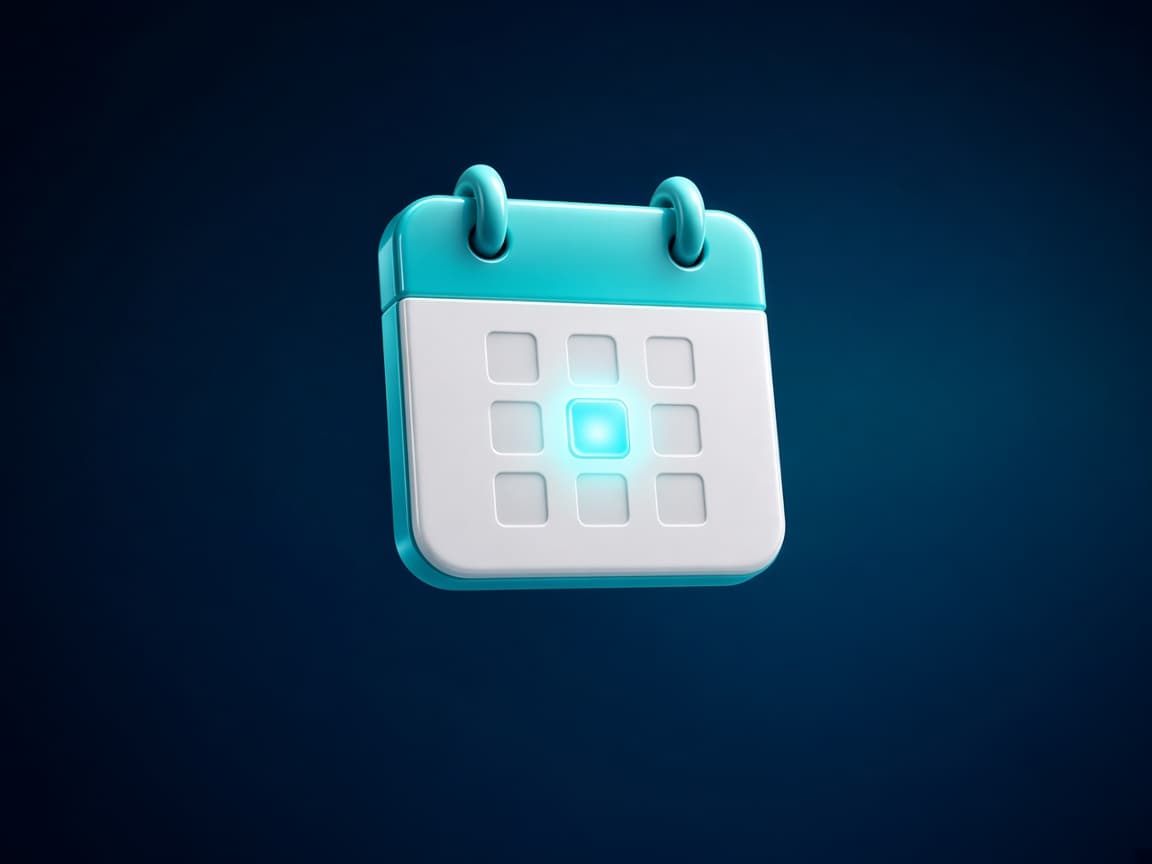 Calendar for scheduling laundry pickup